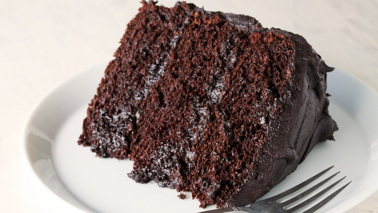chocolate cake recipe without buttermilk and baking